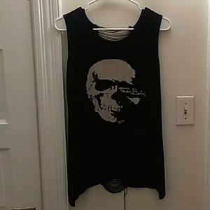Skull tank top